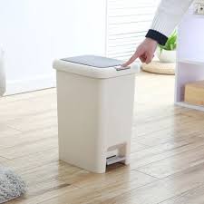 Dual-Lid Waste Basket